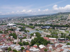 Blick auf Tiflis