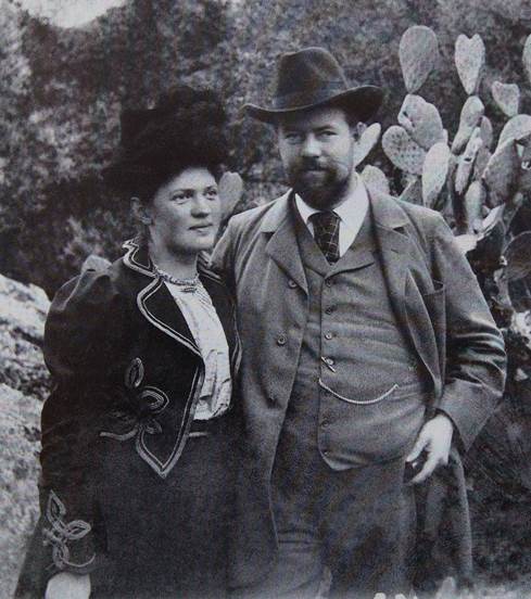 Max en Marianne Weber in 1904