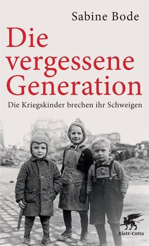 Das Cover zeigt drei kleine Kinder vor einer Kriegsruine.